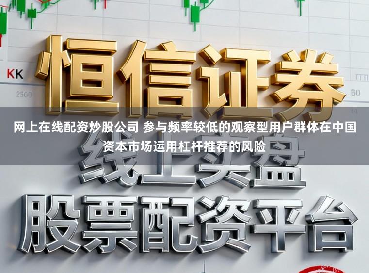 网上在线配资炒股公司 参与频率较低的观察型用户群体在中国资本市场运用杠杆推荐的风险