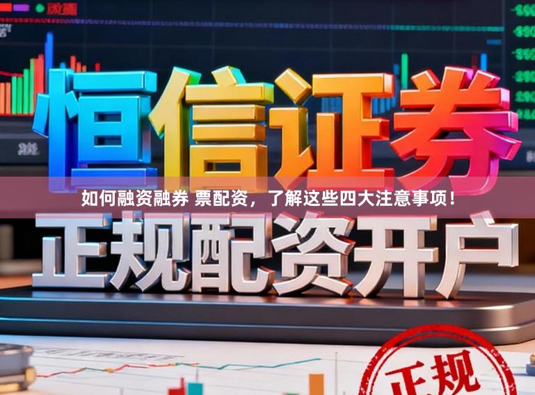 如何融资融券 票配资，了解这些四大注意事项！